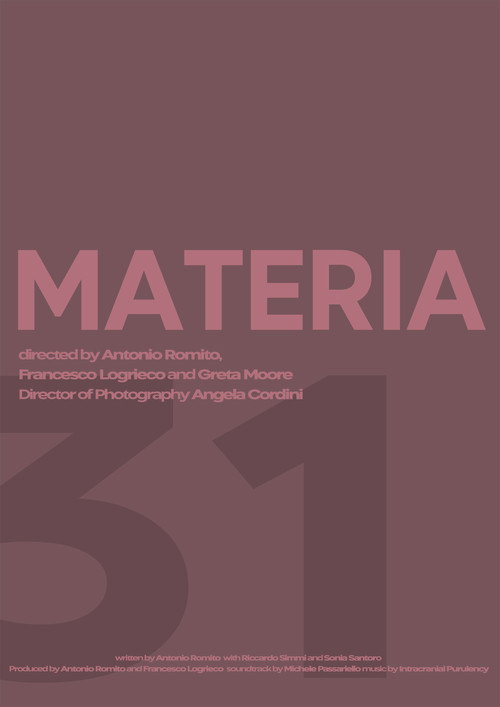 Materia movie poster