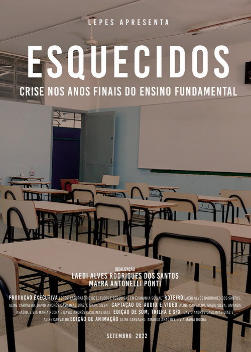 Esquecidos: crise nos anos finais do Ensino Fundamental (2022) movie poster