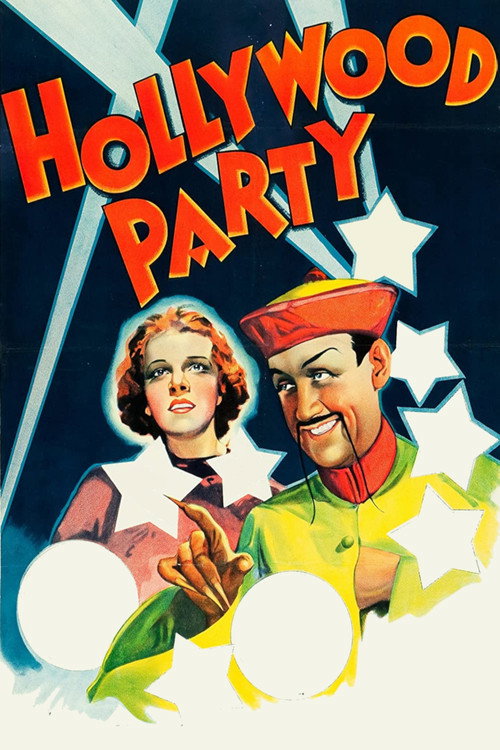 Hollywood Party (1937) movie poster