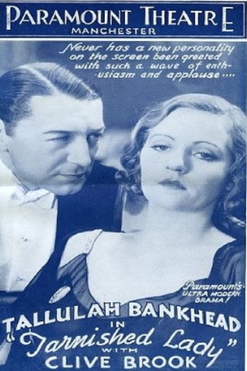 Tarnished Lady (1931) movie poster