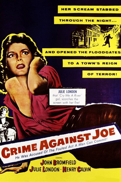 Crime Against Joe (1956) movie poster