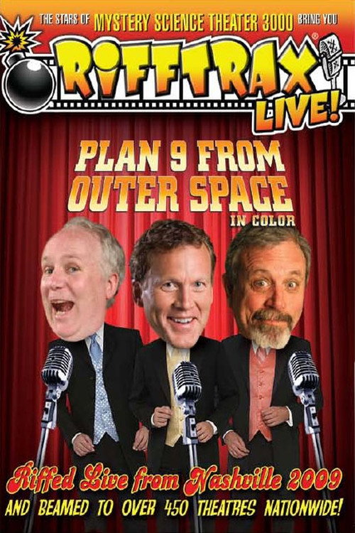 RiffTrax Live: Plan 9 from Outer Space (2009) movie poster