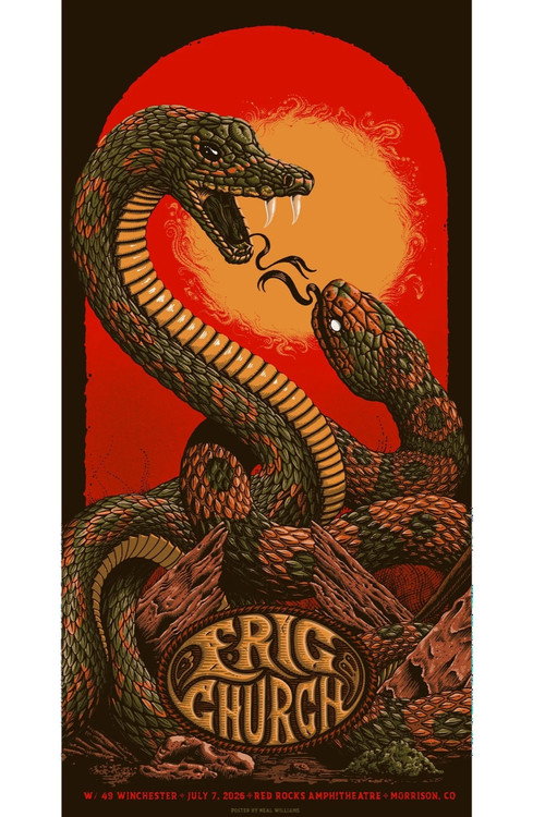 Eric Church - Live at Red Rocks Amphitheatre 7-07-2026 (2026) movie poster