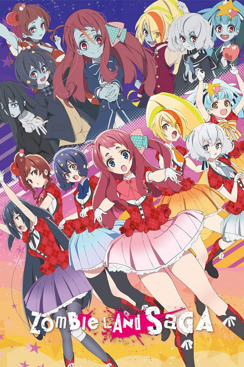 ZOMBIE LAND SAGA (2018) TV show poster