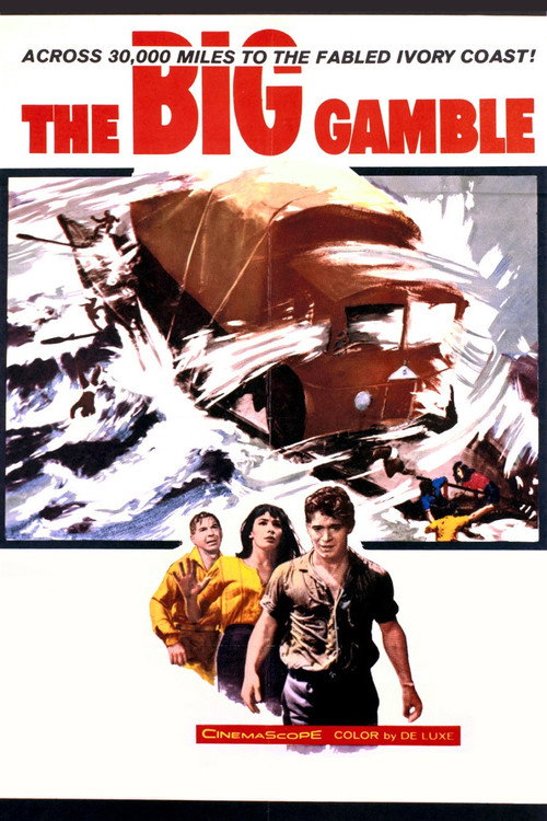 The Big Gamble (1961) movie poster
