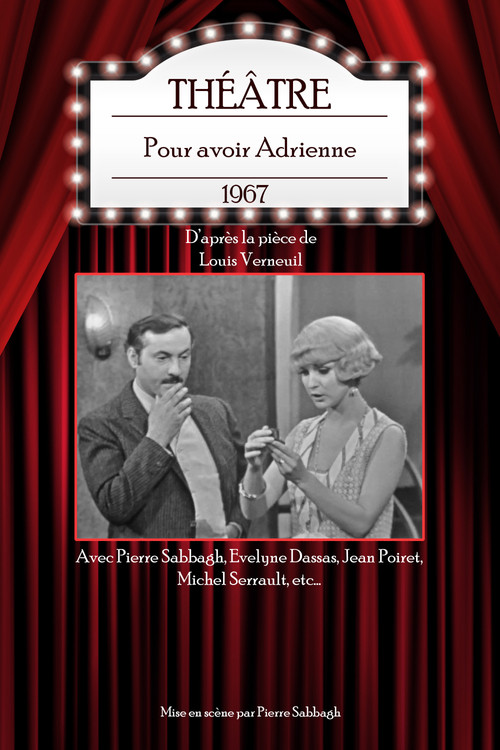 Pour avoir Adrienne (1967) movie poster