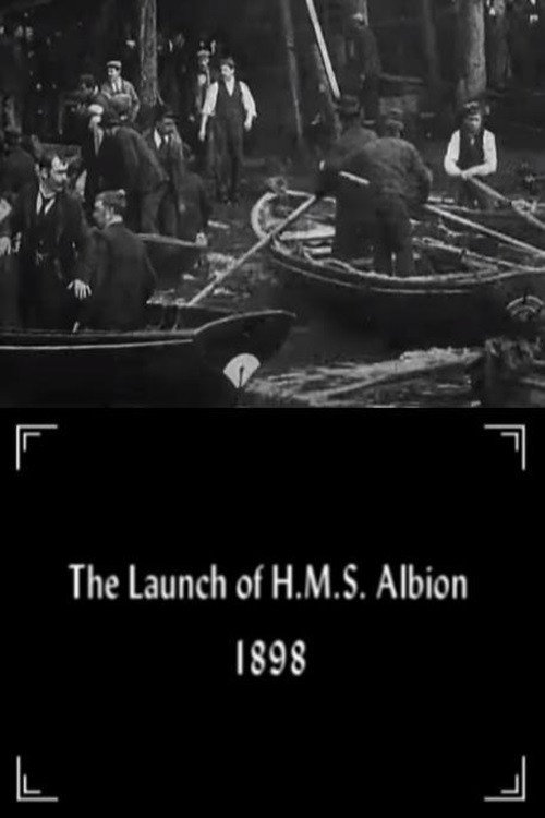 The Launch of H.M.S. Albion (1898) movie poster