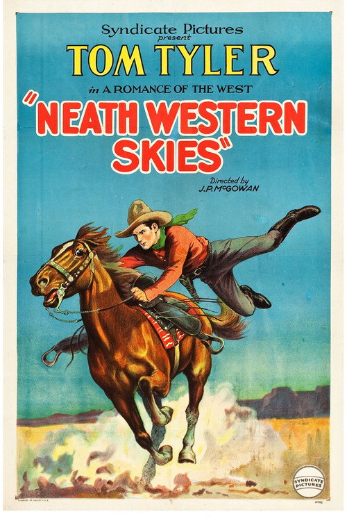 'Neath Western Skies (1929) movie poster