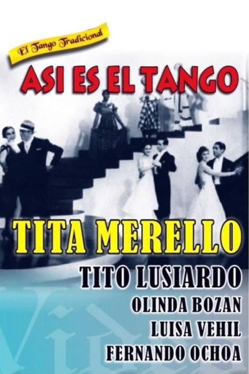 Así es el tango (1937) movie poster