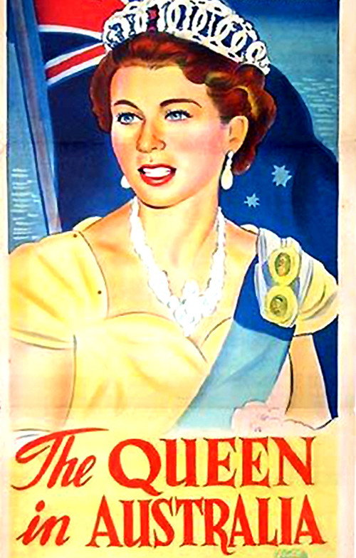 The Queen in Australia (1954) movie poster