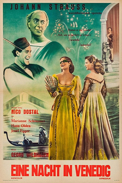 Eine Nacht in Venedig (1953) movie poster