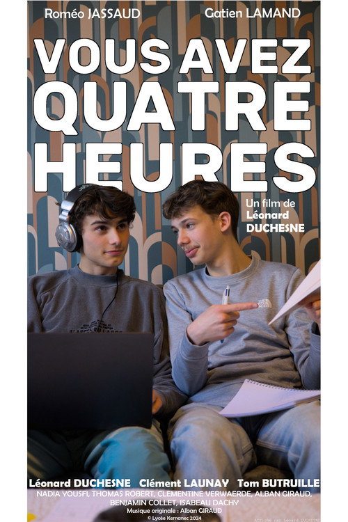 Vous Avez Quatre Heures (2024) movie poster