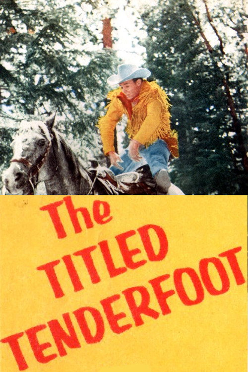 The Tilted Tenderfoot (1955) movie poster
