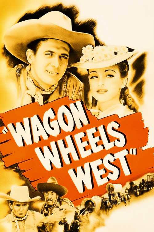 Wagon Wheels West (1943) movie poster