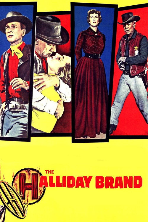 The Halliday Brand (1957) movie poster