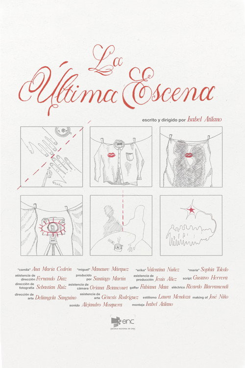 La última escena (2025) movie poster