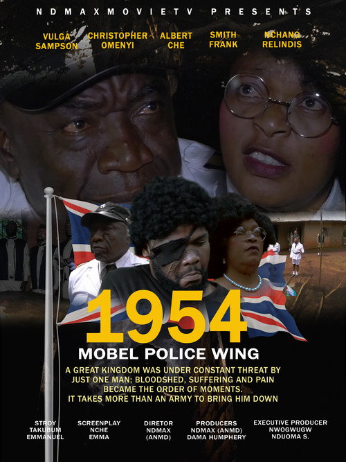 1954 MOBEL POLICE WING movie poster