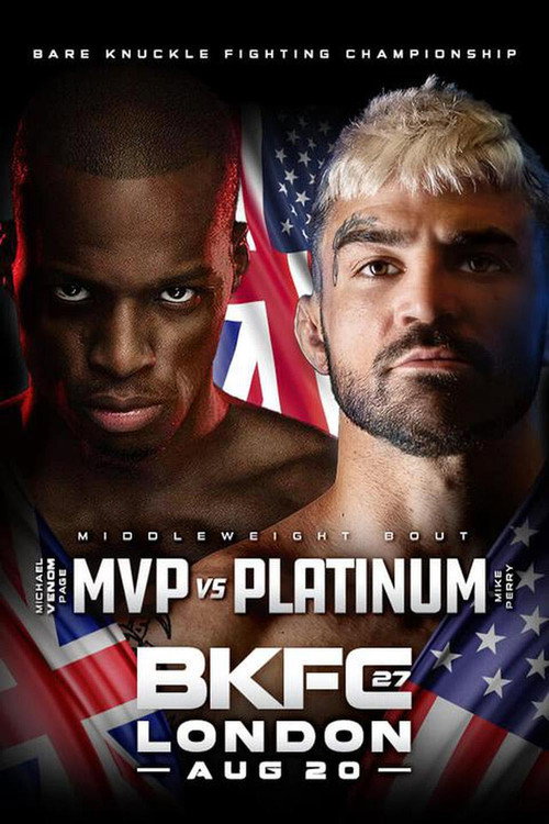 BKFC 27: Perry vs Page (2022) movie poster