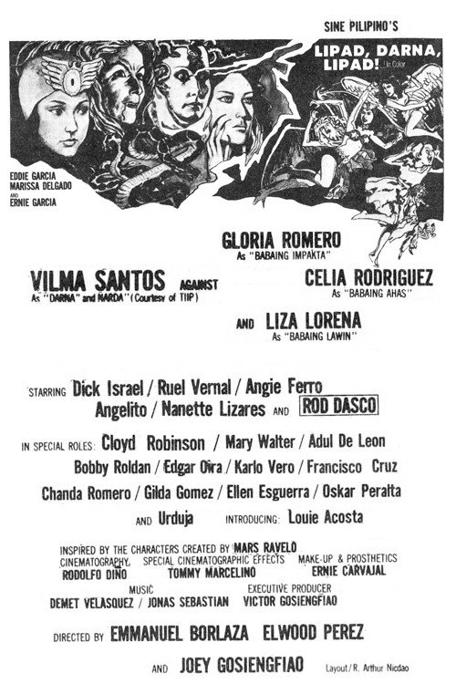 Fly, Darna, Fly! (1973) movie poster