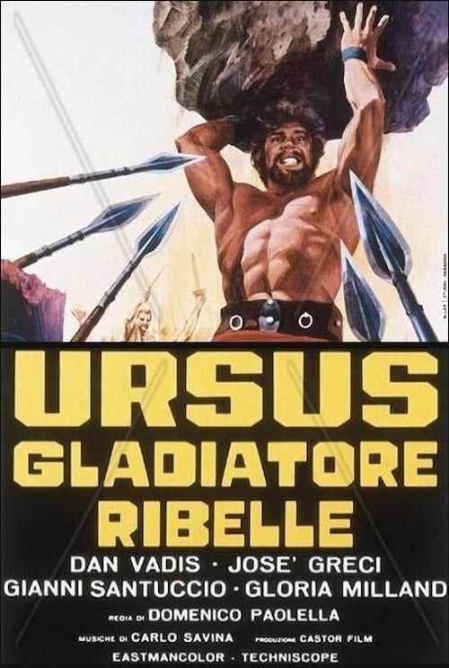 The Rebel Gladiators (1962) movie poster