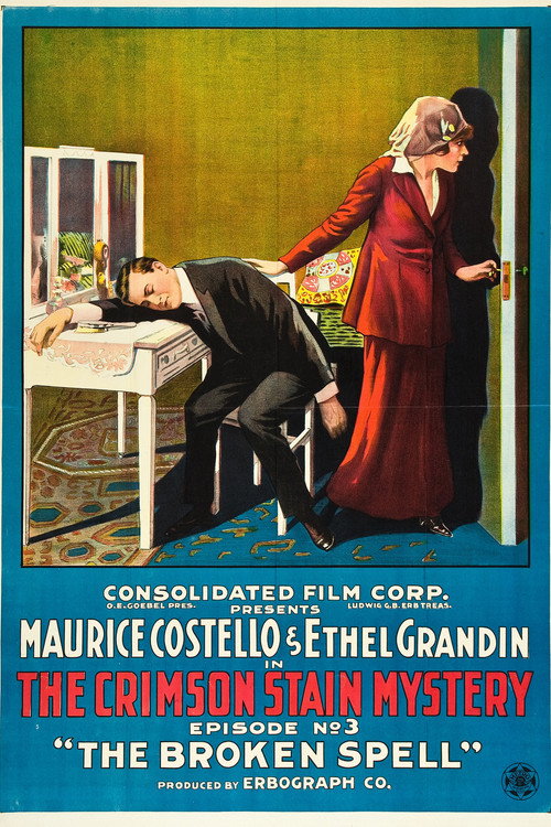 The Crimson Stain Mystery (1916) movie poster