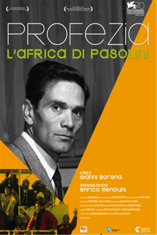 Prophecy - The Africa of Pasolini (2013) movie poster