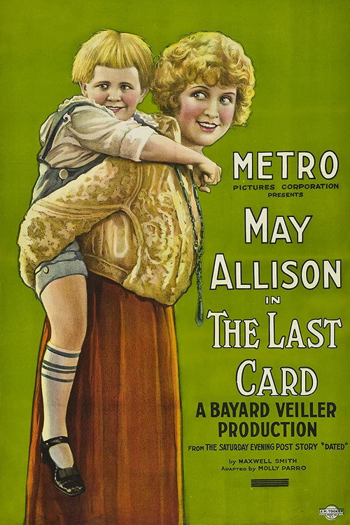 The Last Card (1921) movie poster