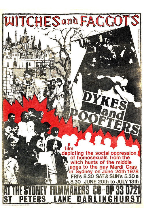 Witches, Faggots, Dykes and Poofters (1980) movie poster