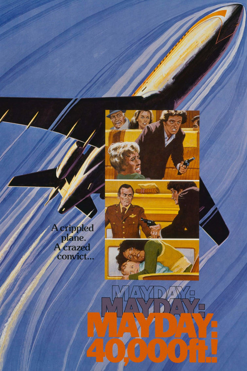 Mayday at 40,000 Feet (1977) movie poster