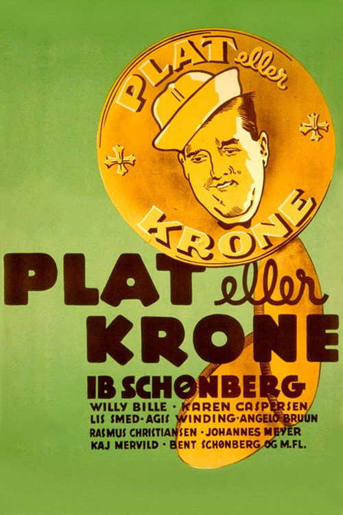 Plat eller krone (1937) movie poster