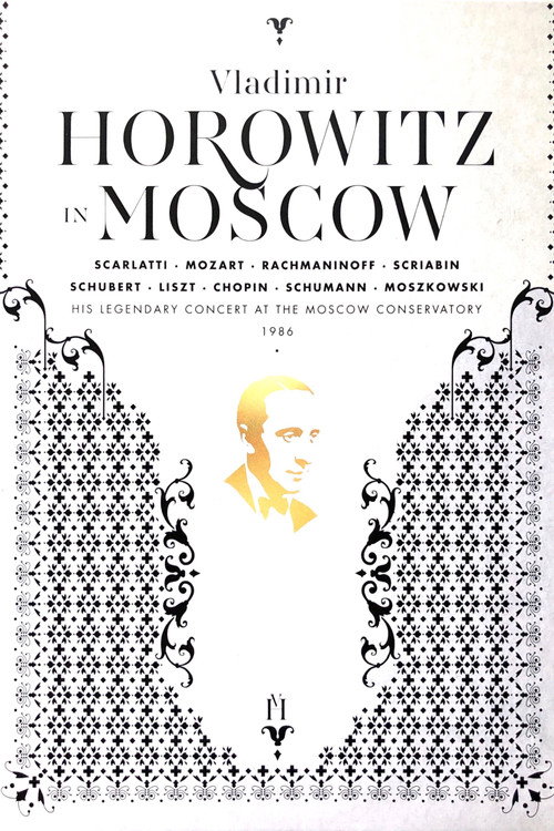 Horowitz in Moscow (1986) movie poster