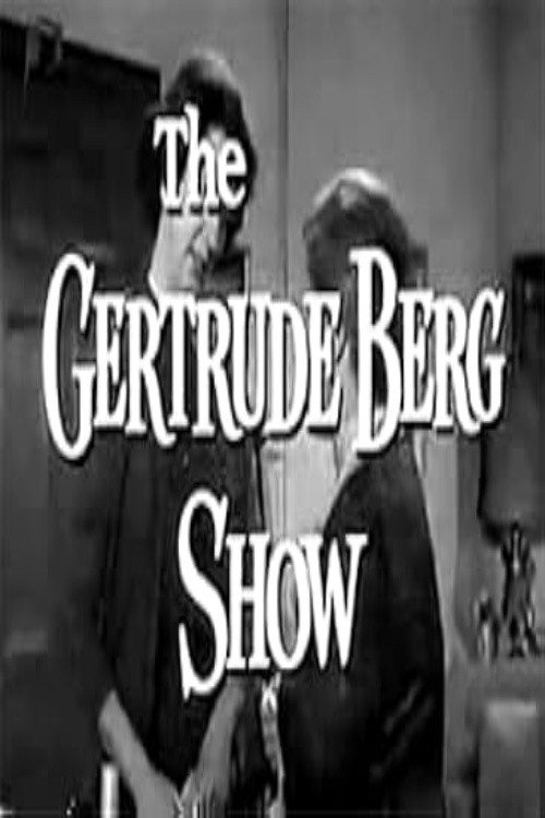 The Gertrude Berg Show (1961) TV show poster