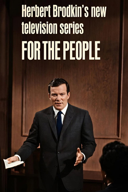 For the People (1965) TV show poster