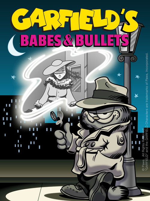 Garfield's Babes and Bullets (1989) movie poster