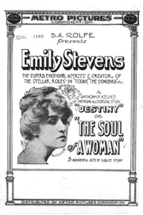 Destiny: or, the Soul of a Woman (1915) movie poster