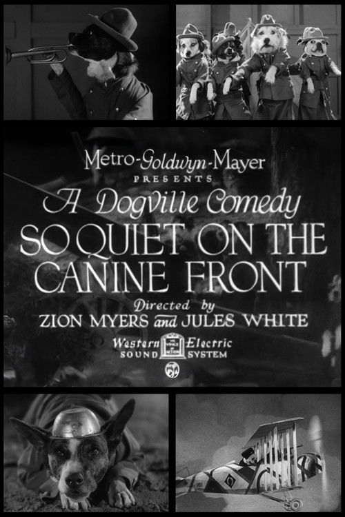 So Quiet on the Canine Front (1931) movie poster
