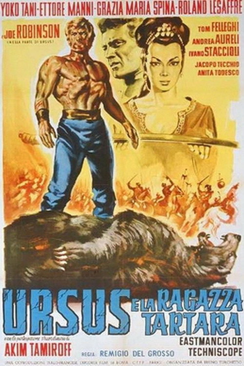 Ursus and the Tartar Princess (1961) movie poster