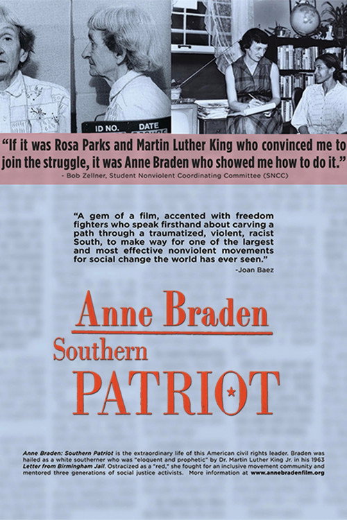 Anne Braden: Southern Patriot (2012) movie poster