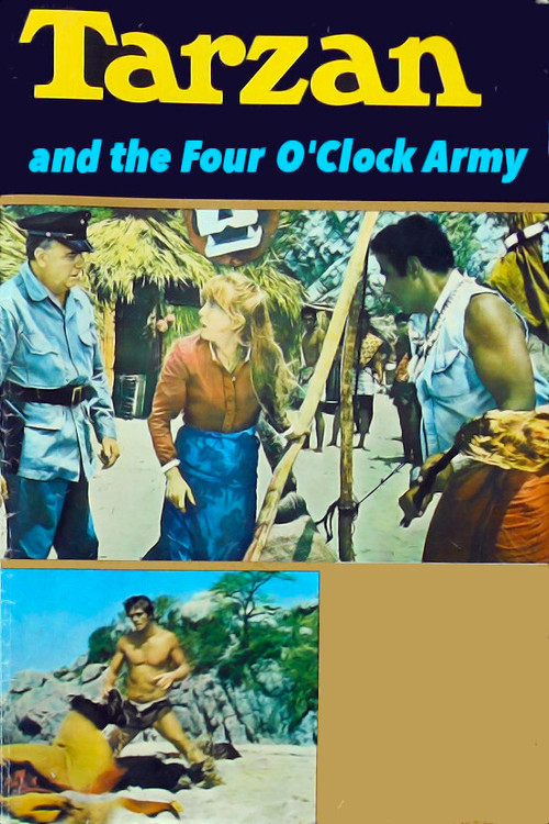 Tarzan and the Four O'Clock Army (1968) movie poster