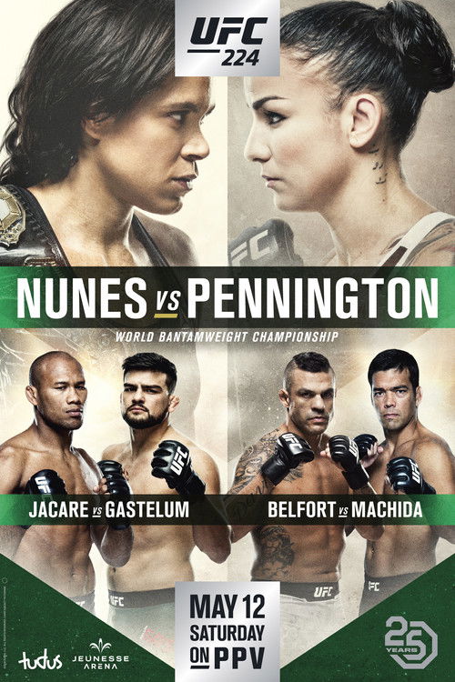 UFC 224: Nunes vs. Pennington (2018) movie poster