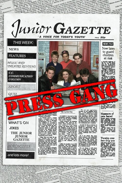 Press Gang (1989) TV show poster