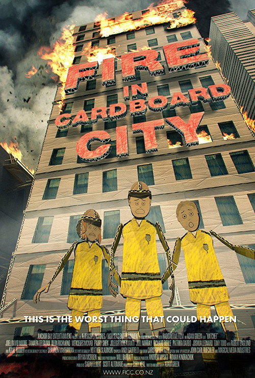 Fire in Cardboard City (2017) movie poster