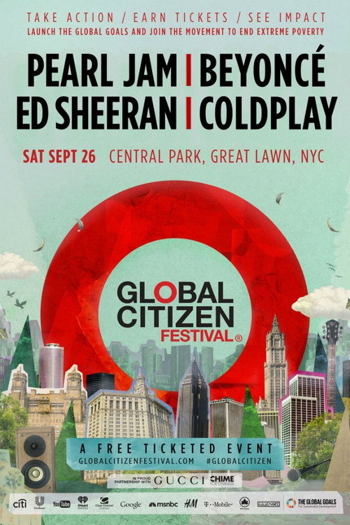 Global Citizen Festival 2015 (2015) movie poster