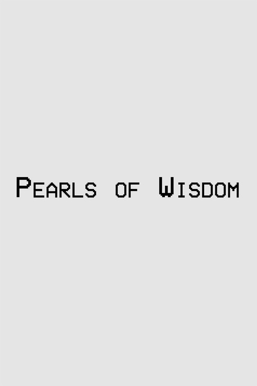Pearls of Wisdom (2016) movie poster
