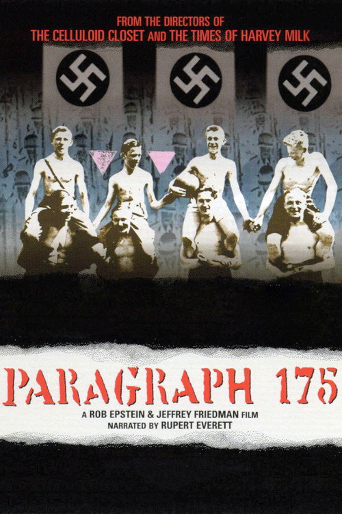 Paragraph 175 (2000) movie poster