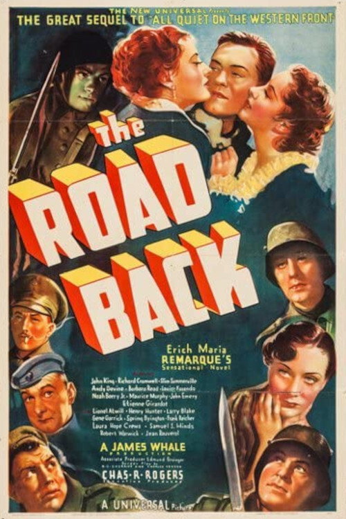 The Road Back (1937) movie poster