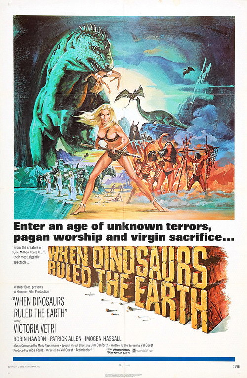 When Dinosaurs Ruled the Earth (1970) movie poster