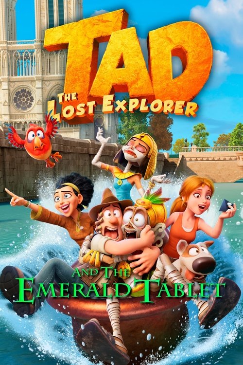 Tad the Lost Explorer and the Emerald Tablet (2022) movie poster