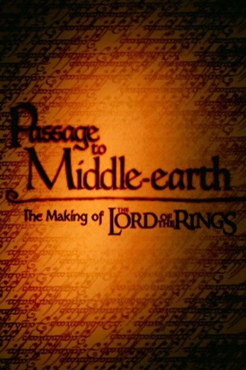 Passage to Middle-Earth: The Making of 'The Lord of the Rings' (2001) movie poster