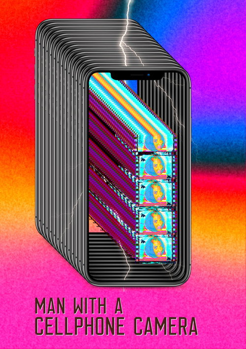 Man with a cellphone camera (2023) movie poster